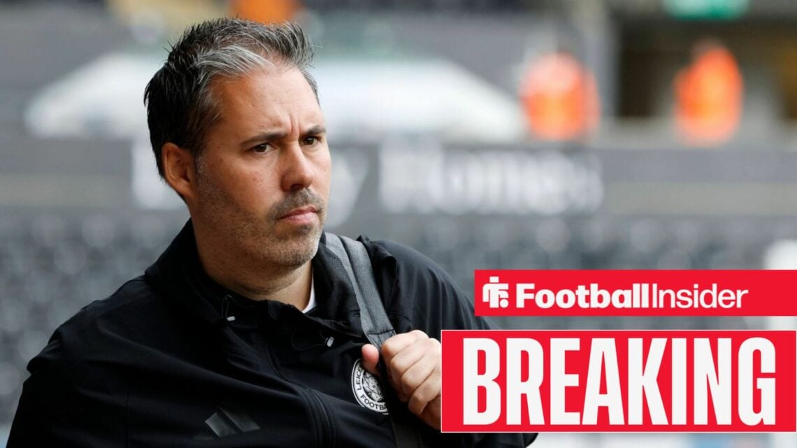 Marti Cifuentes pre-match with Leicester City