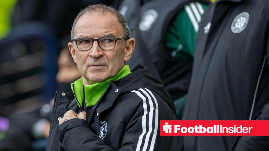 Celtic interim manager Martin O'Neill