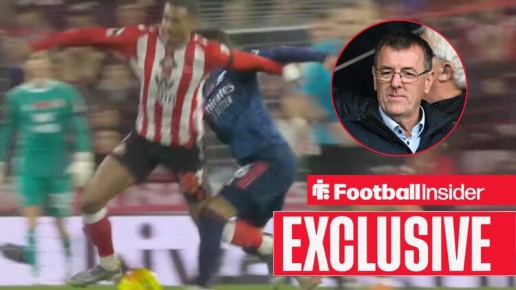 Martin Zubimendi foul, Matt Le Tissier