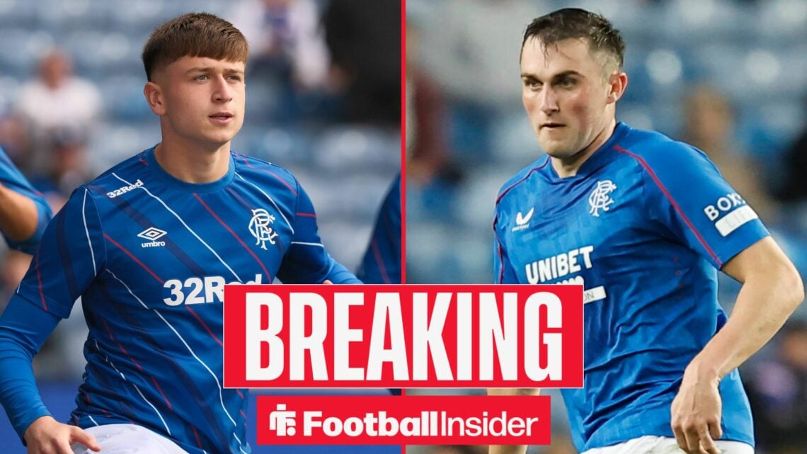 Mikey Moore and John Souttar side-by-side