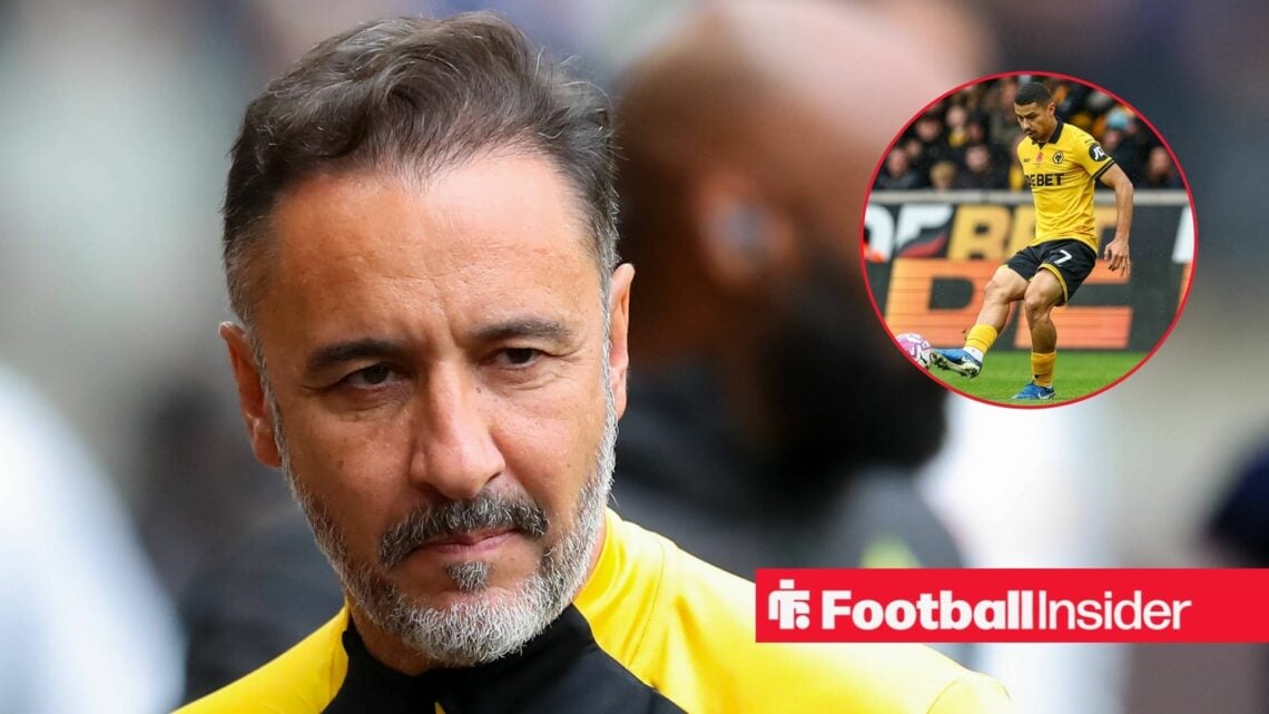 Vitor Pereira with Wolves star Andre inset