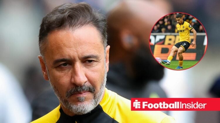 Vitor Pereira with Wolves star Andre inset
