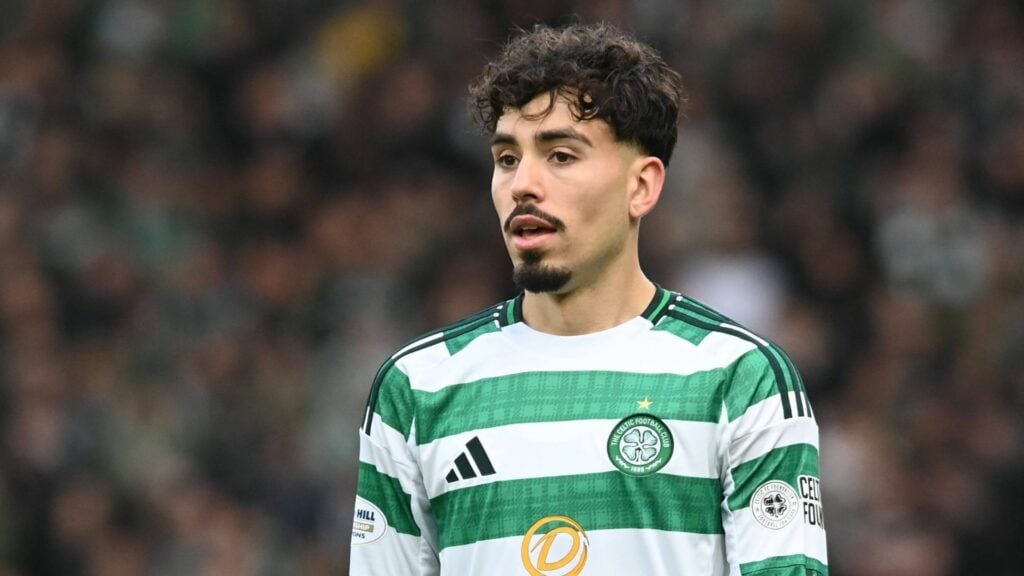 Sebastian Tounekti in action for Celtic