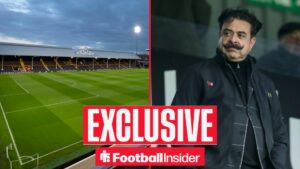 Craven Cottage alongside Fulham owner Shahid Khan