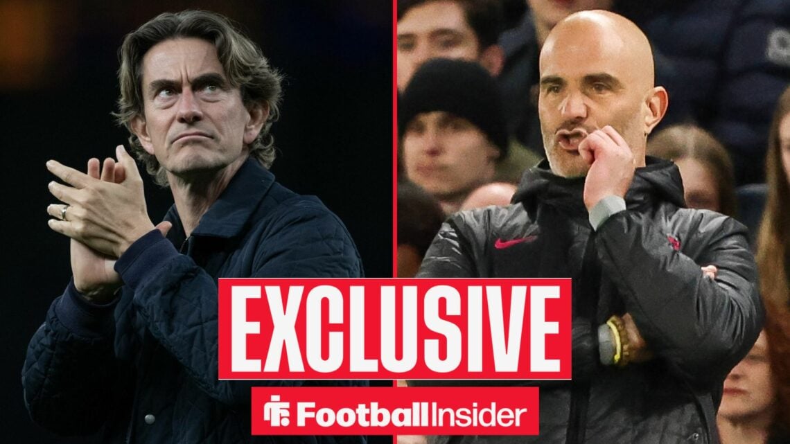 Thomas Frank and Enzo Maresca side-by-side