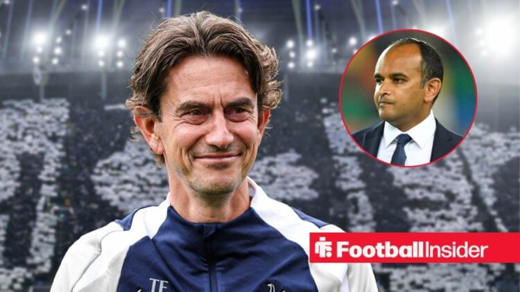 Thomas Frank smiling with Vinai Venkatesham included in a circular inset