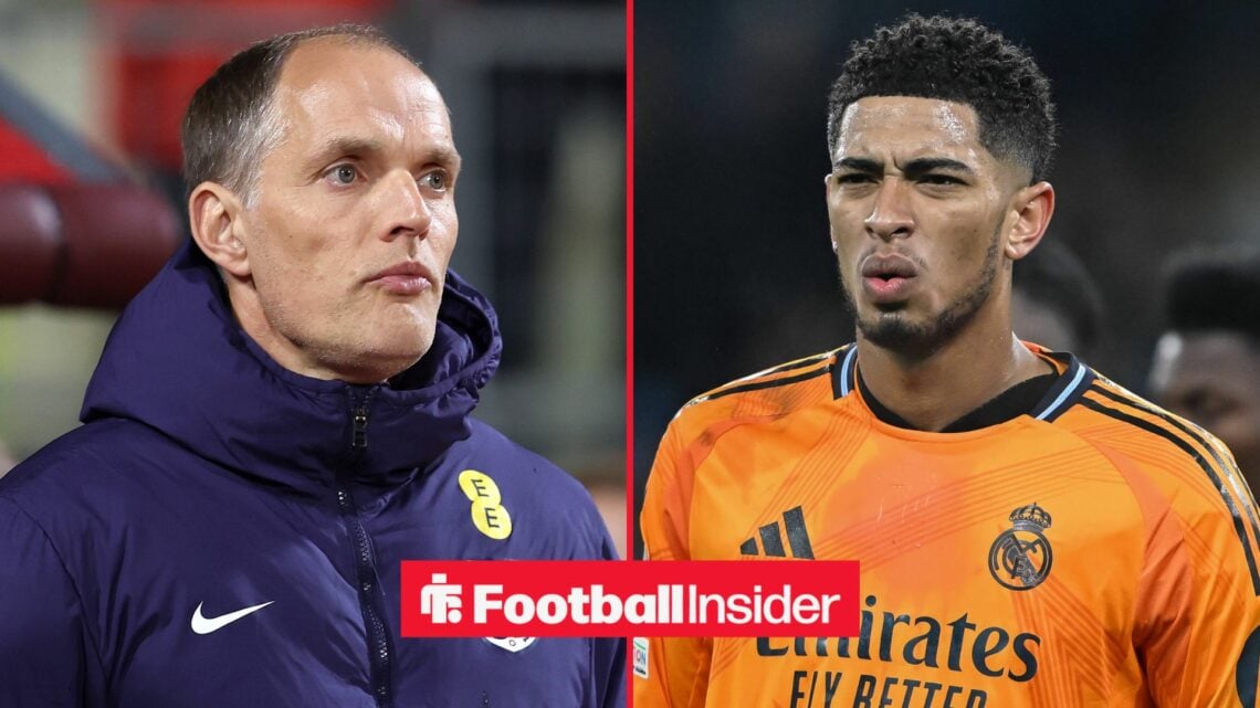 Thomas Tuchel and Jude Bellingham side-by-side