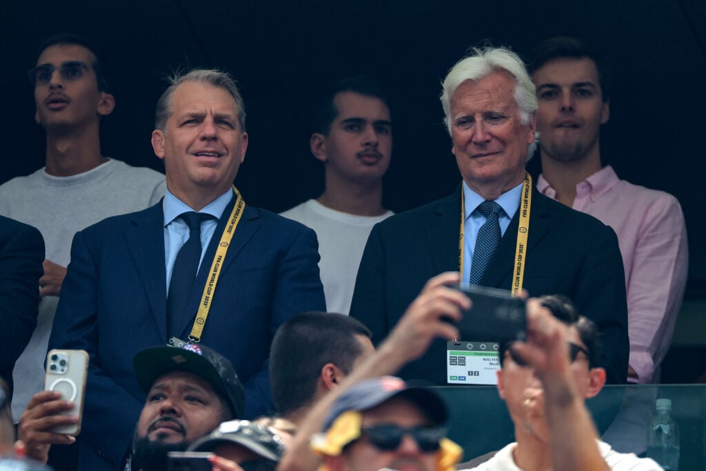 Chelsea co-owners Todd Boehly and Mark Walter at the Club World Cup
