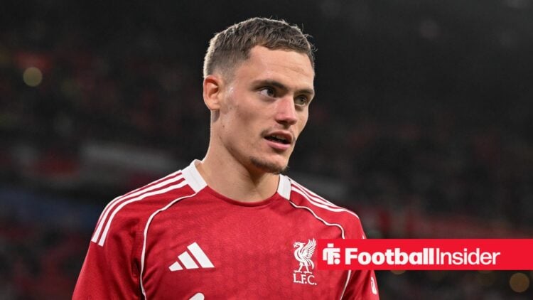 Florian Wirtz in action for Liverpool