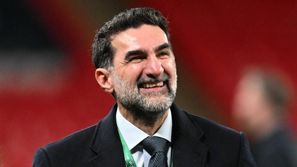 Yasir Al-Rumayyan at Wembley Stadium