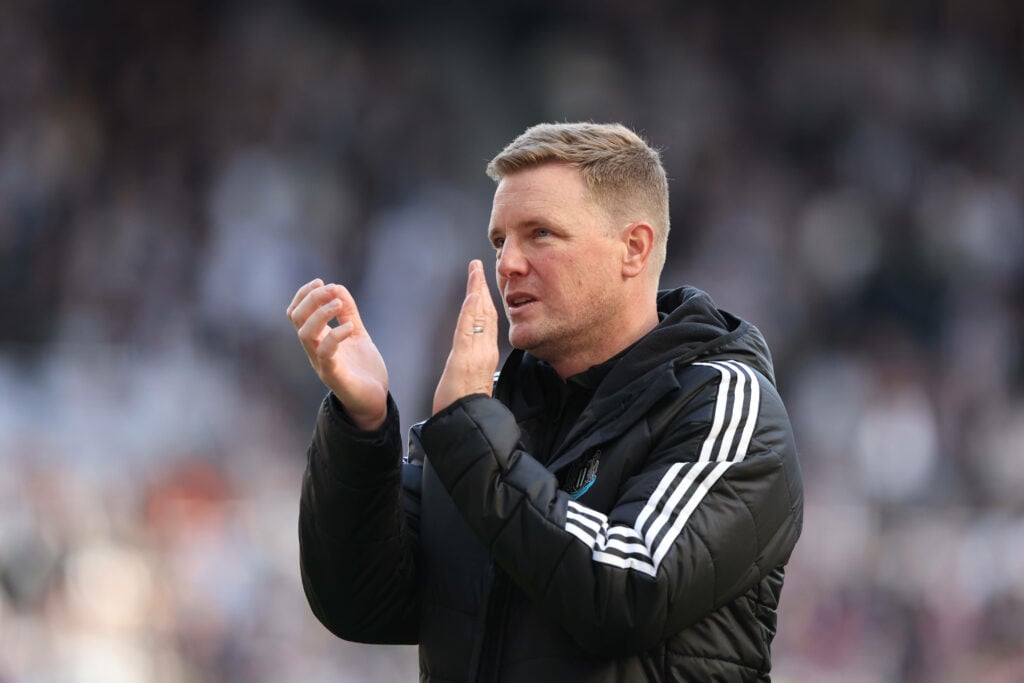 Eddie Howe clapping