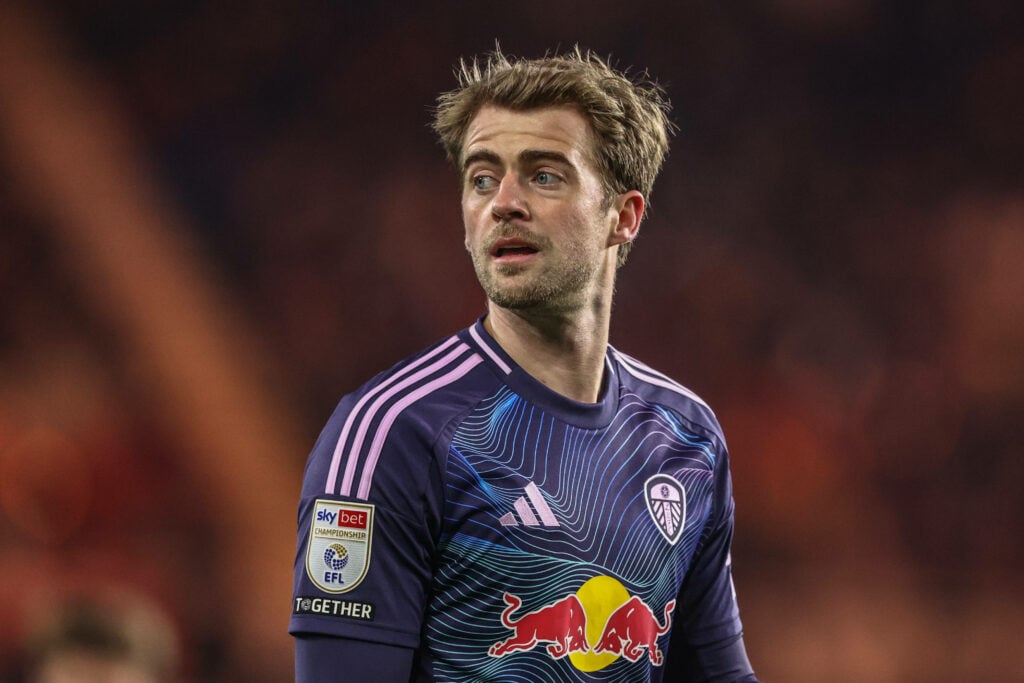 Patrick Bamford looking focused for Leeds