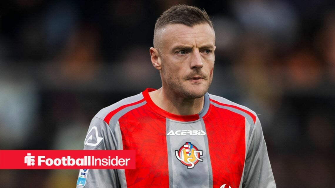 Cremonese striker Jamie Vardy
