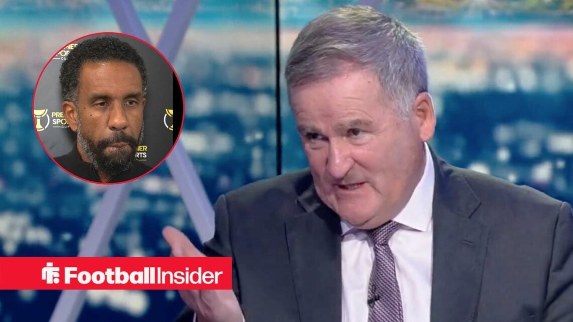 Richard Keys explains with Celtic manager Wilfried Nancy inset