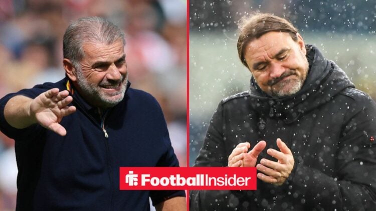 Ange Postecoglou on the sidelines with Nottingham Forest, and Daniel Farke in the rain at Elland Road