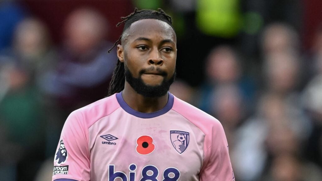 Antoine Semenyo in action for Bournemouth