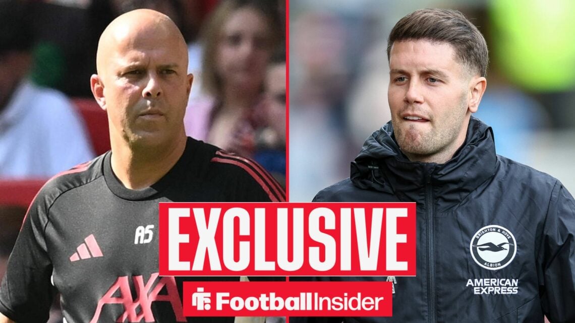 Arne Slot and Fabian Hurzeler side-by-side