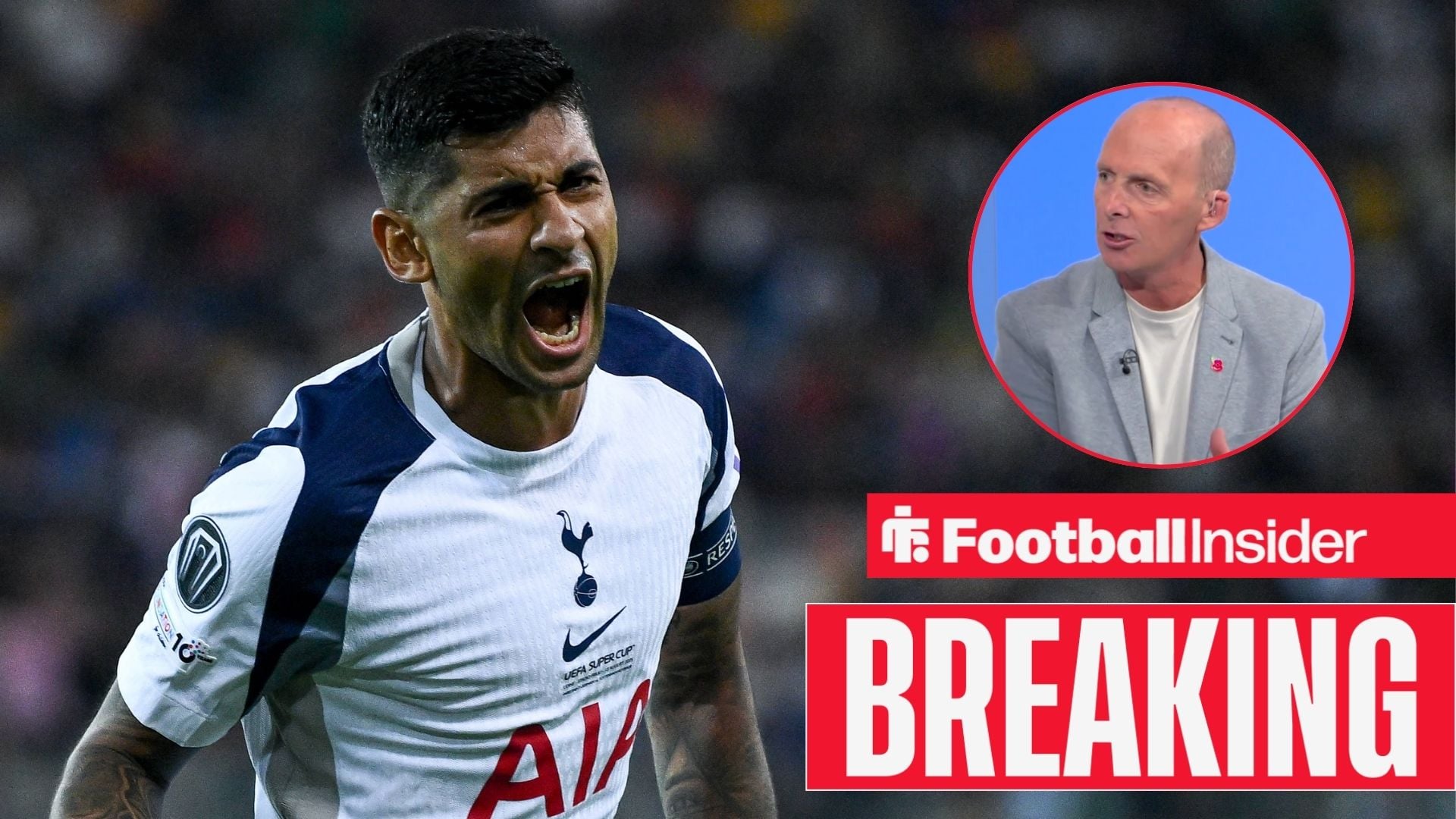 'It's just not clever...' - Mike Dean instantly reacts to Cristian Romero controversy in Tottenham vs Brentford - Football Insider