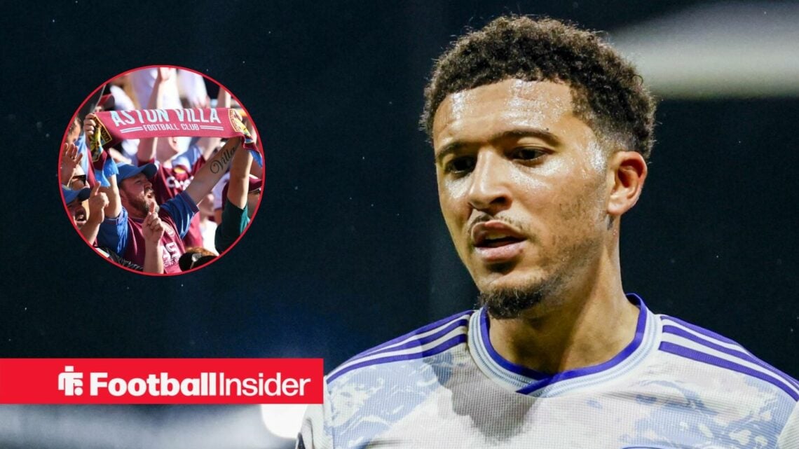 Jadon Sancho, Aston Villa fans