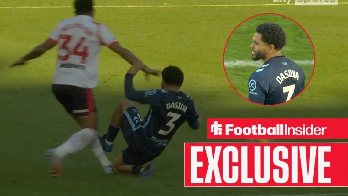 Jay Dasilva tackle on Welington