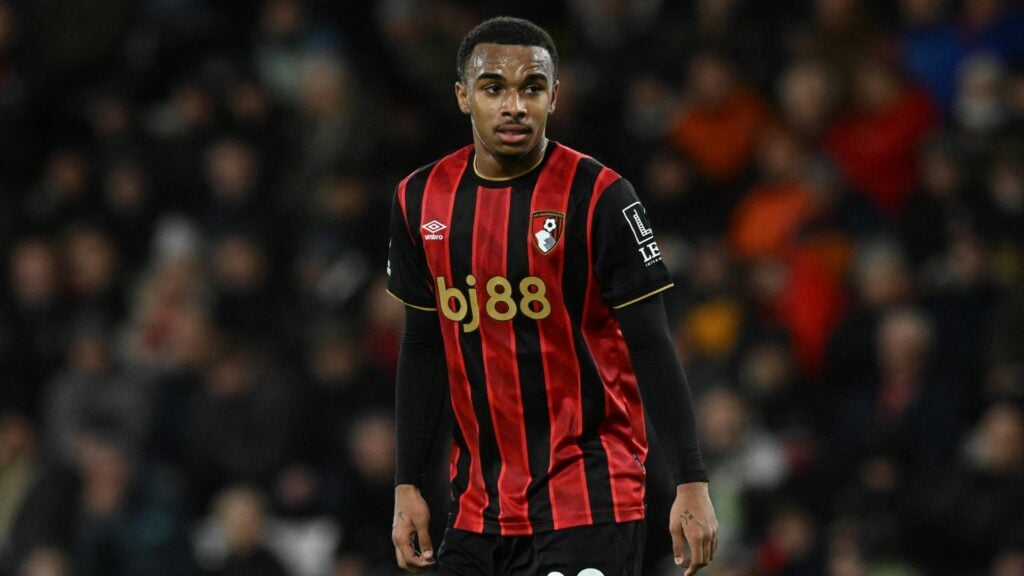 Junior Kroupi looking focused for Bournemouth