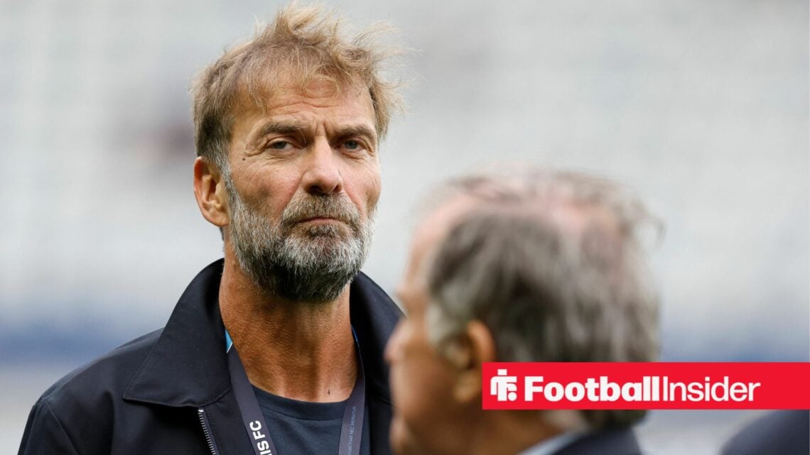 Former Liverpool manager Jurgen Klopp.