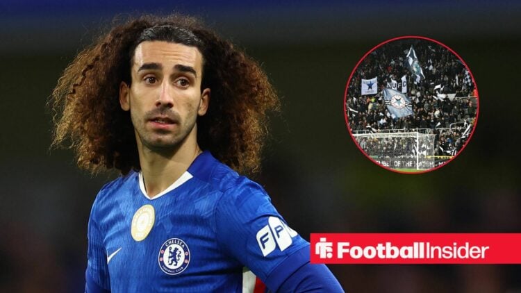 Marc Cucurella, Newcastle fans