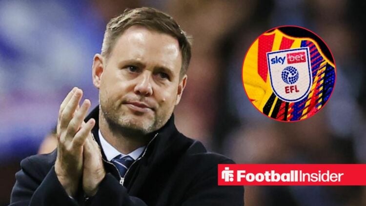 Michael Beale EFL logo