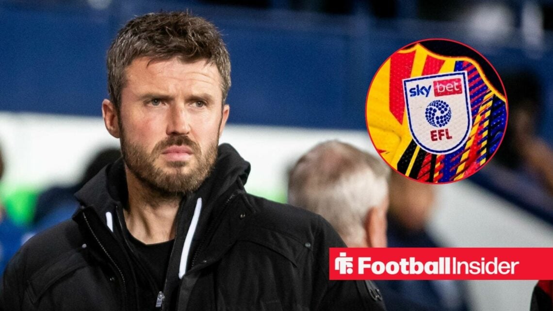 Michael Carrick, EFL logo