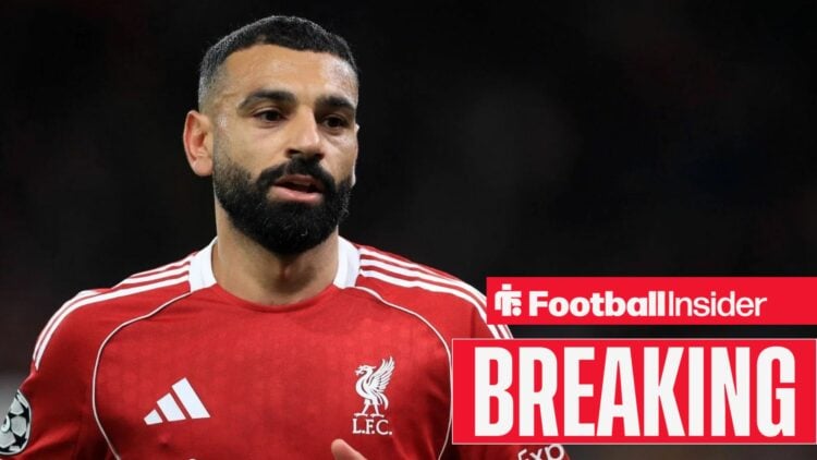 Mohamed Salah in action for Liverpool