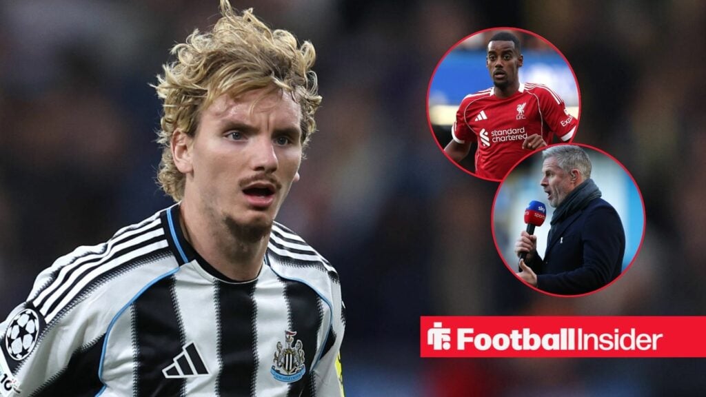 Jamie Carragher reveals one trait he loves about Nick Woltemade, ‘he’s completely different to Alexander Isak’
