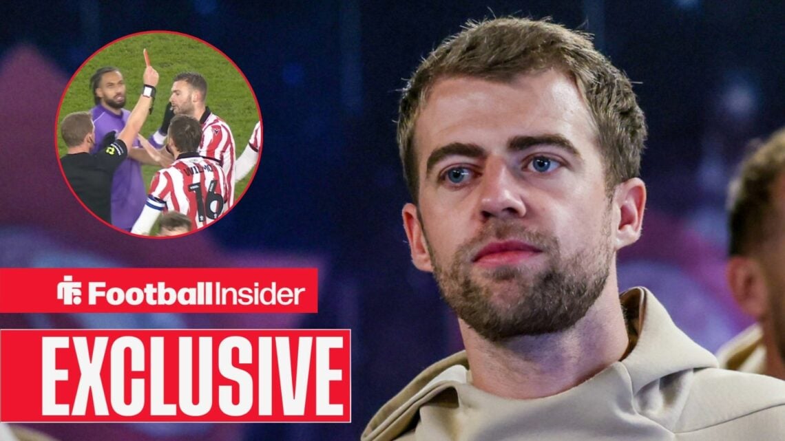 Patrick Bamford, Stoke City red card