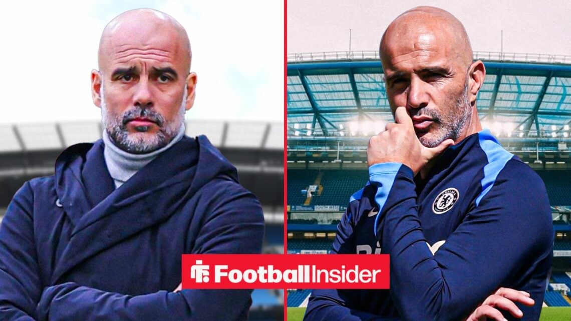 Pep Guardiola at the Etihad, and Enzo Maresca at Stamford Bridge