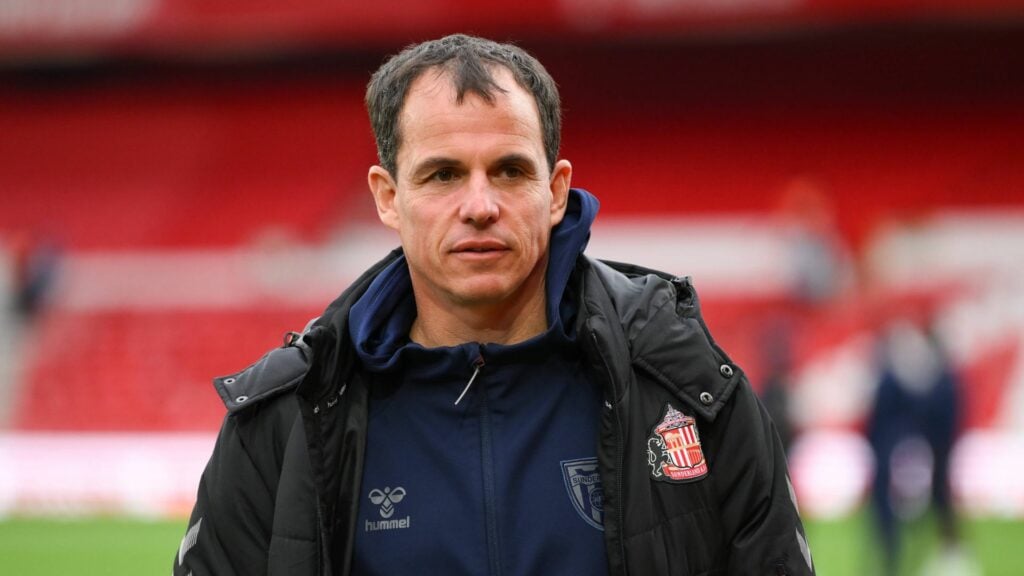 Regis Le Bris looking focused for Sunderland