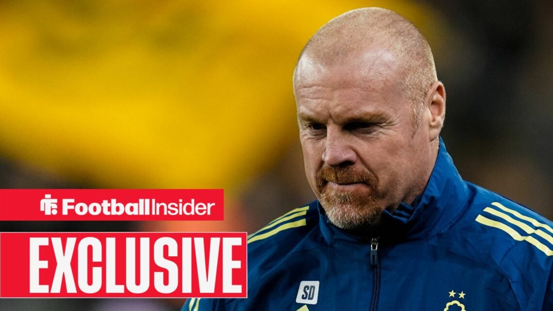 Sean Dyche at the City Ground