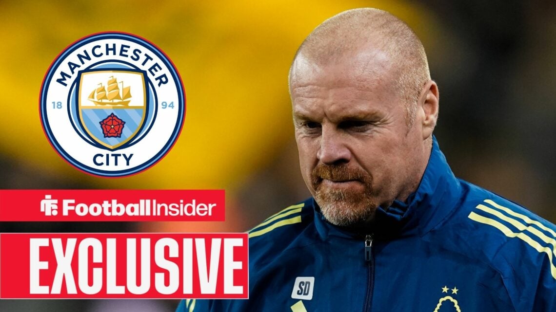 Sean Dyche, Man City badge