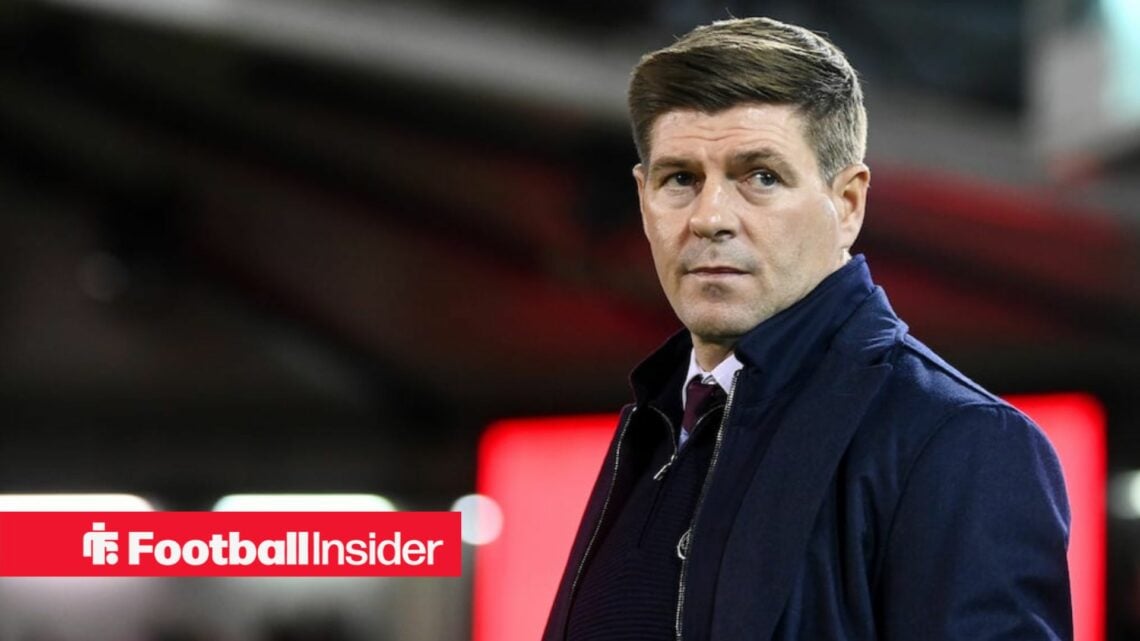 Steven Gerrard looking focused