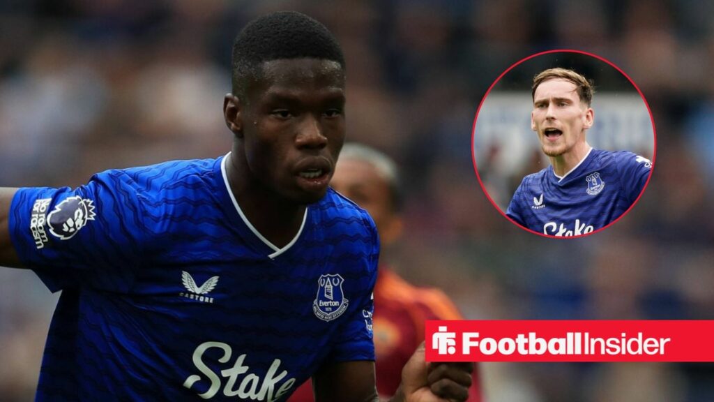 James Garner reacts as Thierno Barry brutally mocks Nottingham Forest after Everton win