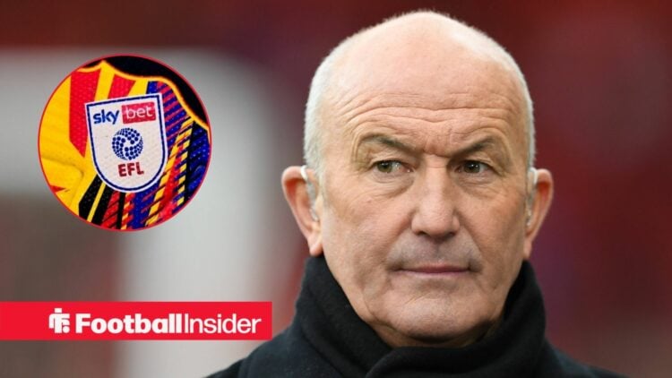 Tony Pulis, EFL logo