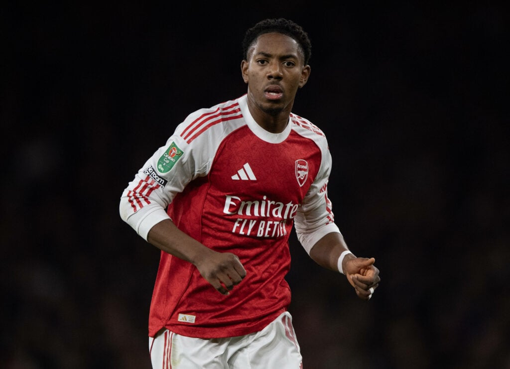 Arsenal defender Myles Lewis-Skelly