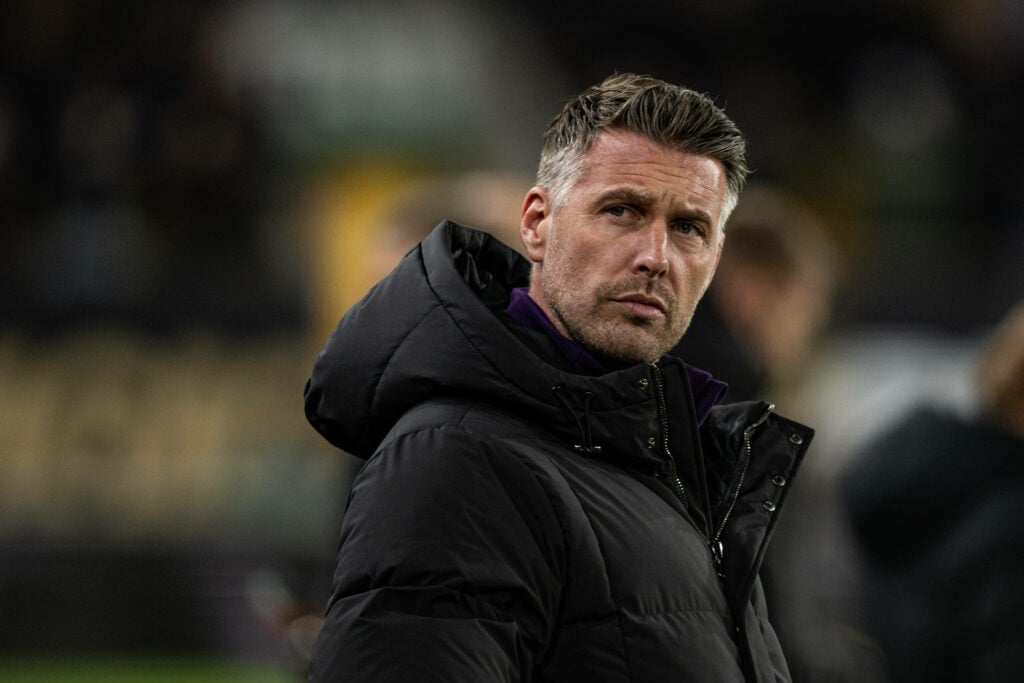 Wolves manager Rob Edwards