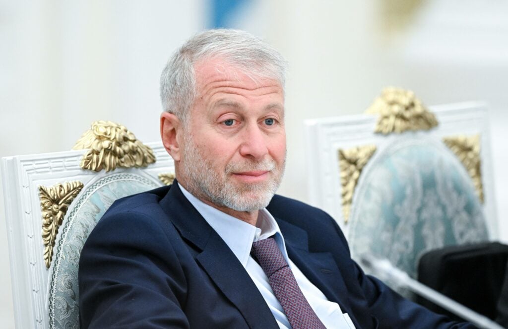 Former Chelsea owner Roman Abramovich