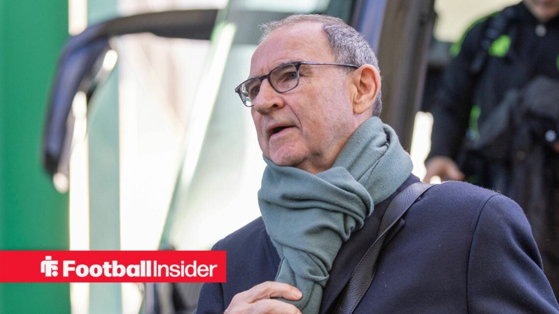 Celtic manager Martin O'Neill