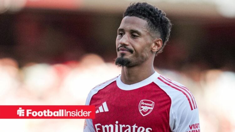 Arsenal defender William Saliba