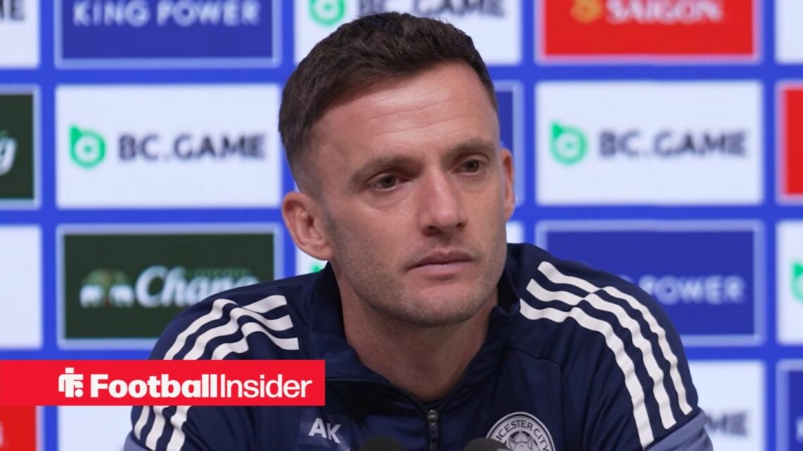 Leicester interim manager Andy King