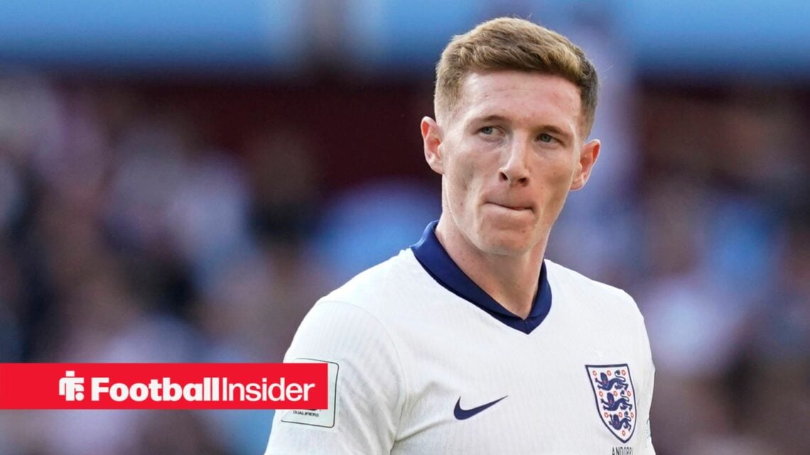 Nottingham Forest and England midfielder Elliot Anderson