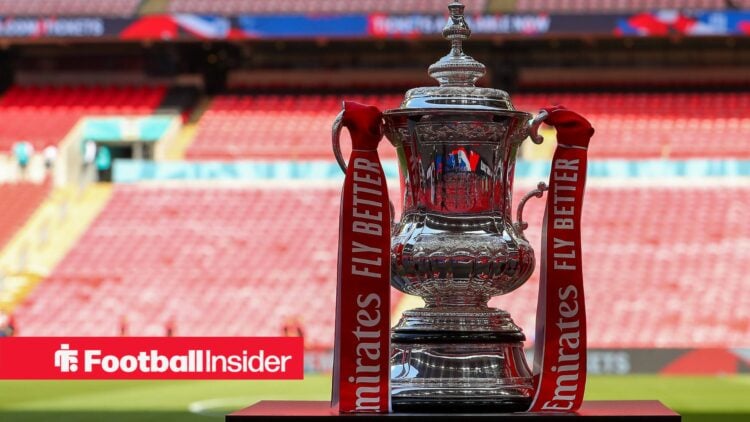 The FA Cup trophy