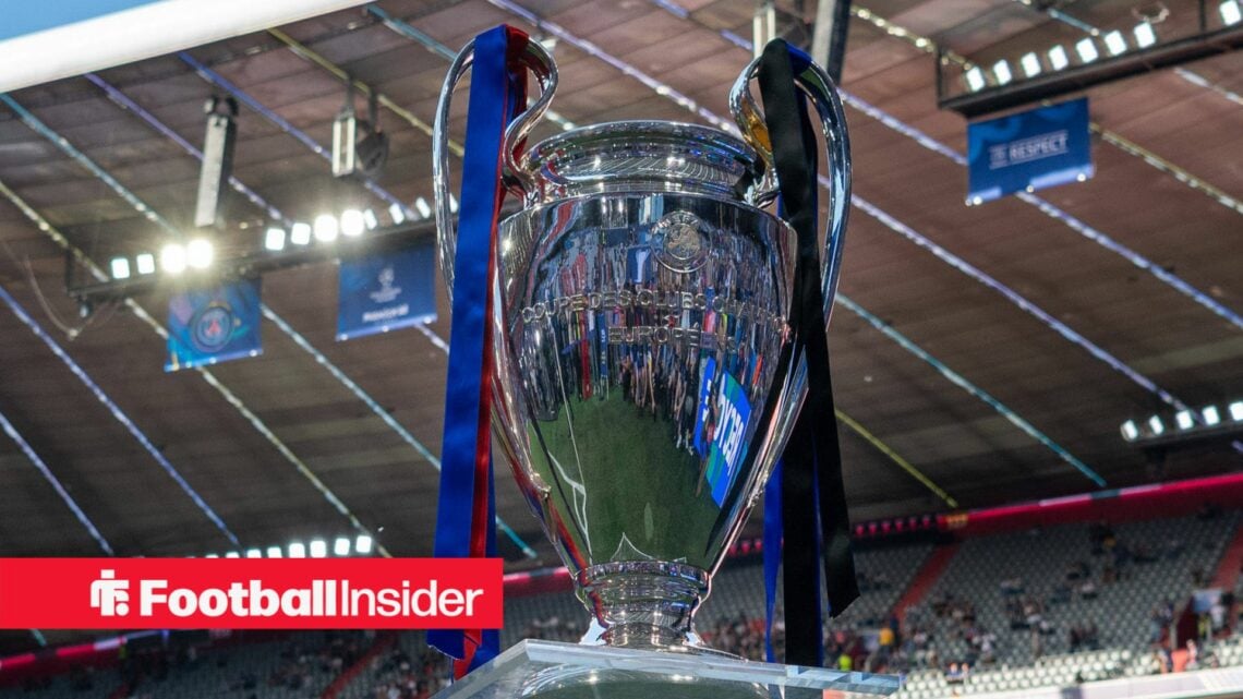 Champions League trophy