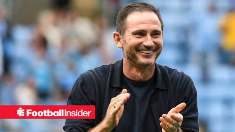 Coventry City manager Frank Lampard claps and smiles