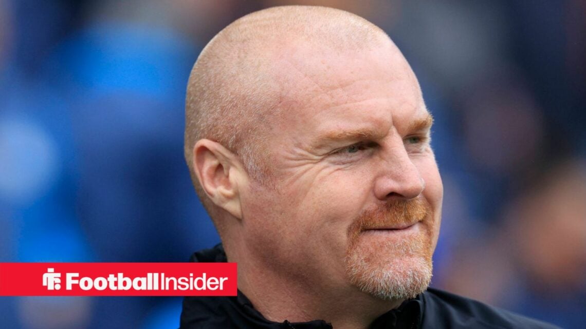 Nottingham Forest manager Sean Dyche smiles
